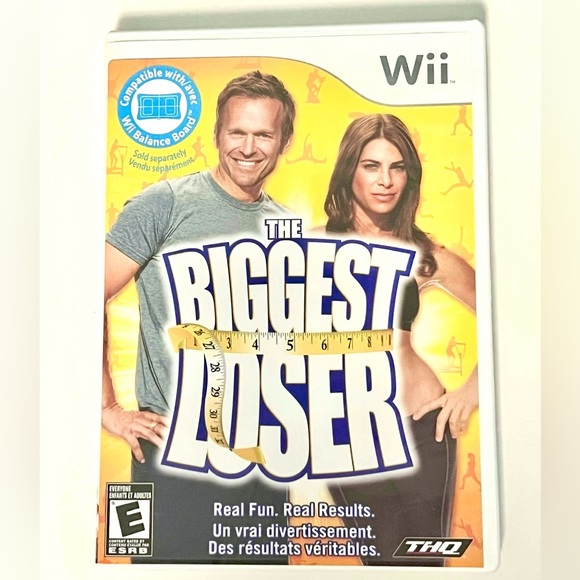 Wii - THQ Other - The Biggest Loser For Nintendo Wii - Exercise Game - New Condition